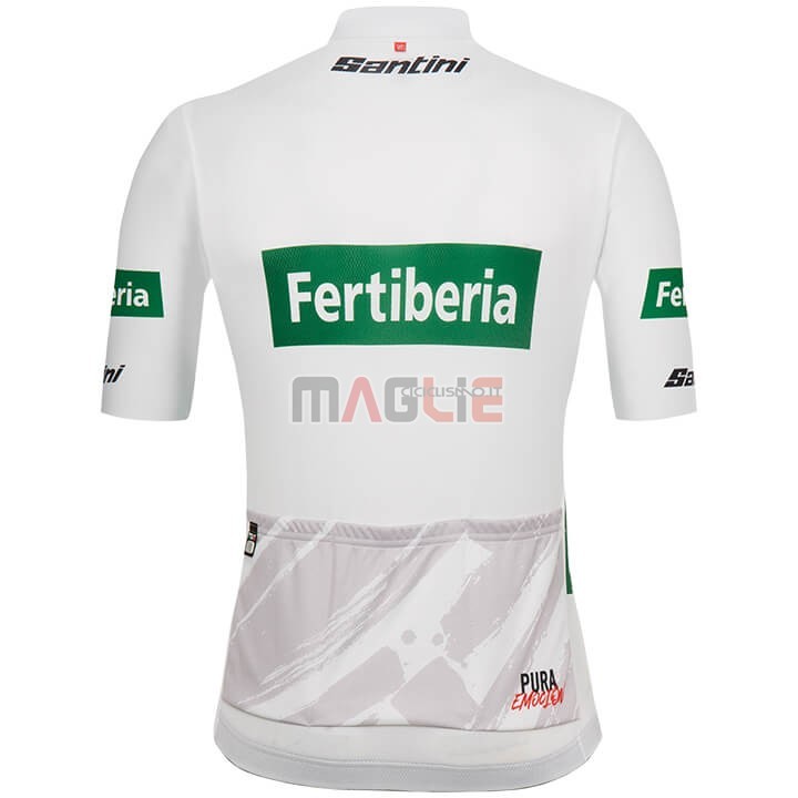 Maglia Trek Segafredo Manica Corta 2018 Bianco Verde